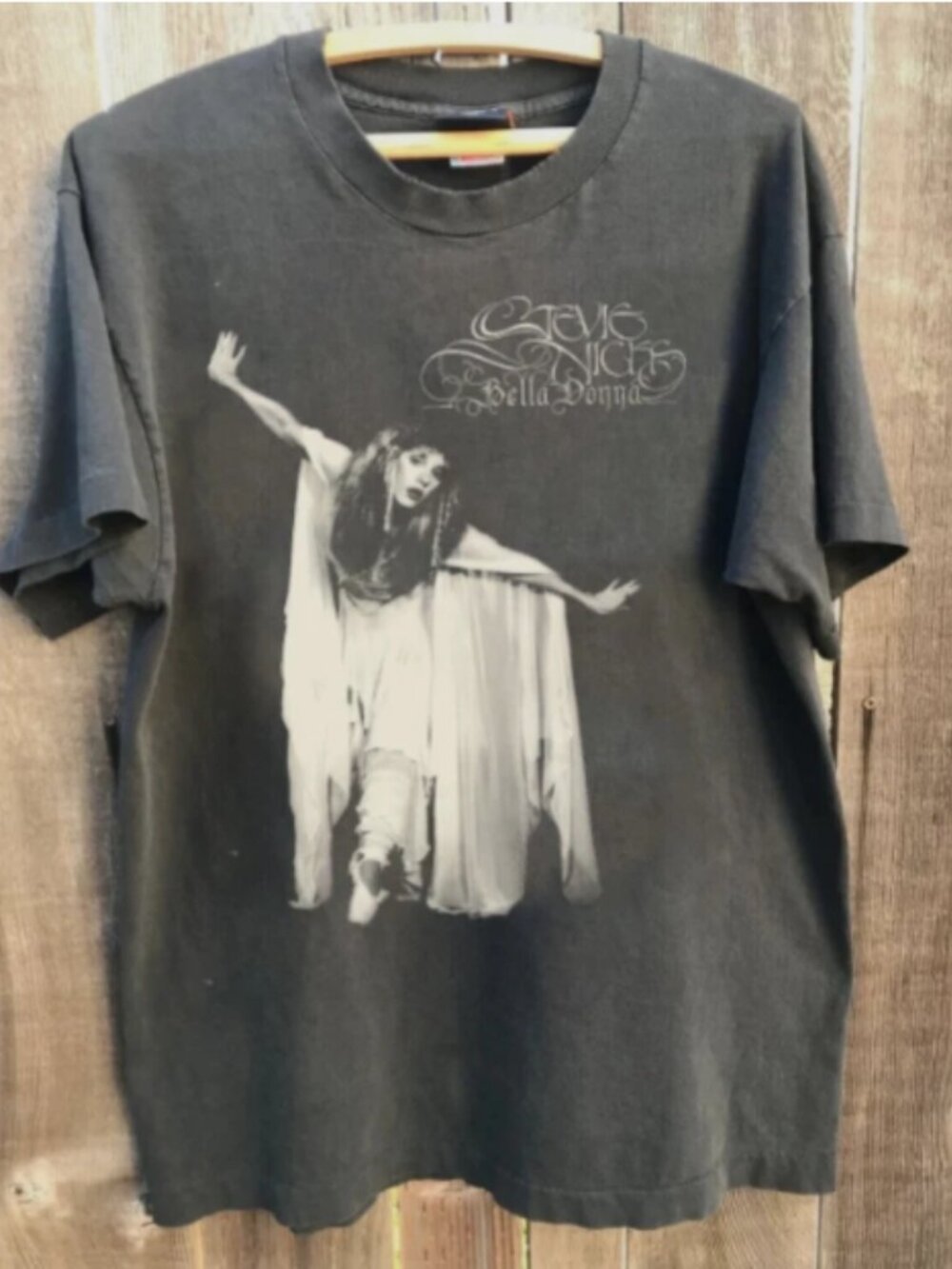 Stevie Nicks Bella Donna Vintage Rock Band Graphic Tee Retro Concert Shirt